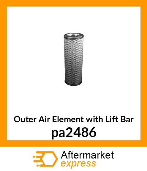 Outer Air Element with Lift Bar pa2486