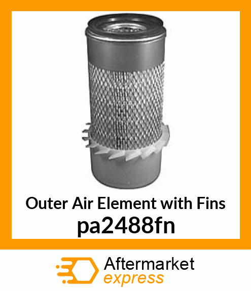 Outer Air Element with Fins pa2488fn