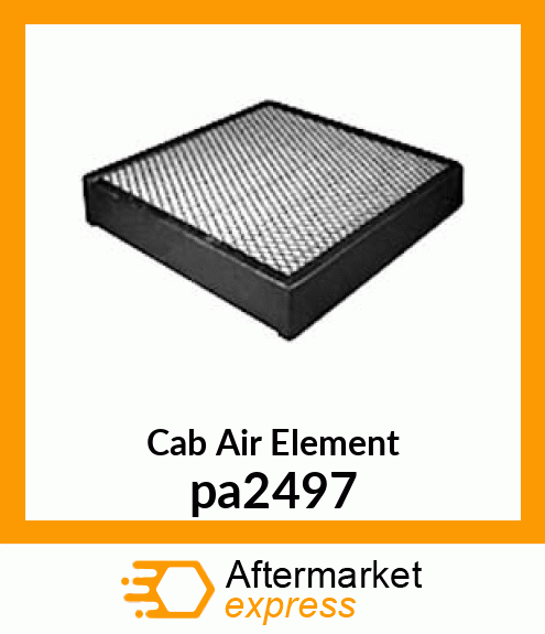 Cab Air Element pa2497