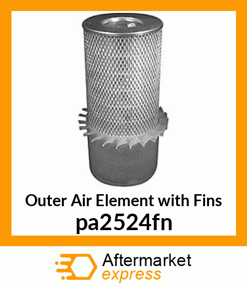 Outer Air Element with Fins pa2524fn