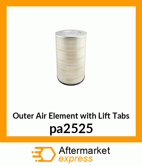 Outer Air Element with Lift Tabs pa2525