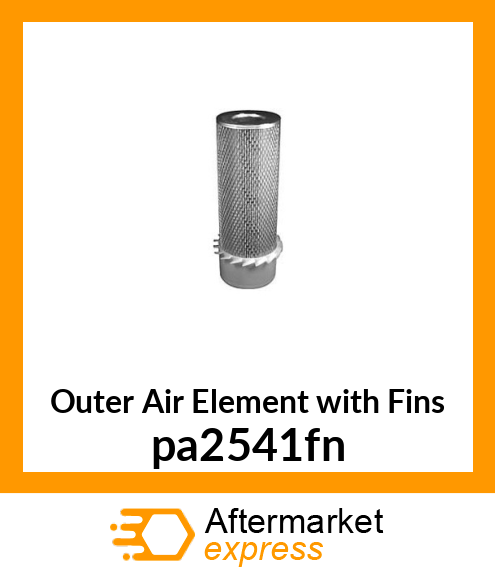 Outer Air Element with Fins pa2541fn