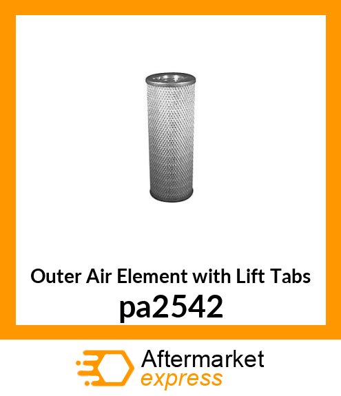 Outer Air Element with Lift Tabs pa2542