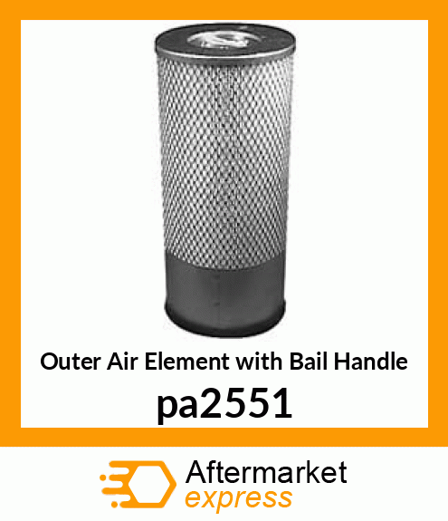 Outer Air Element with Bail Handle pa2551