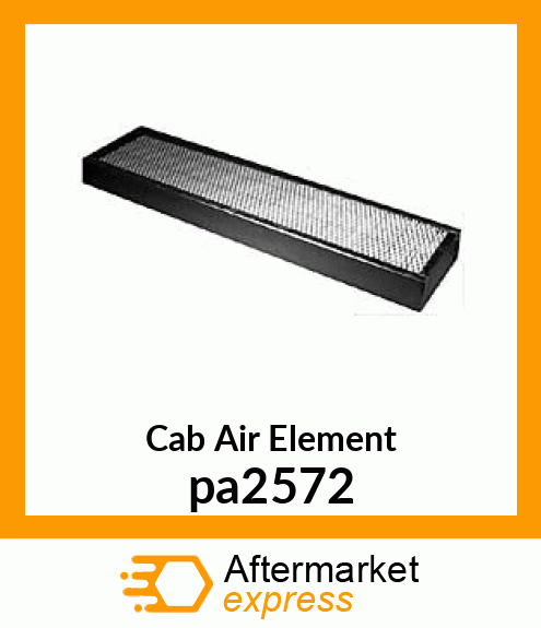 Cab Air Element pa2572