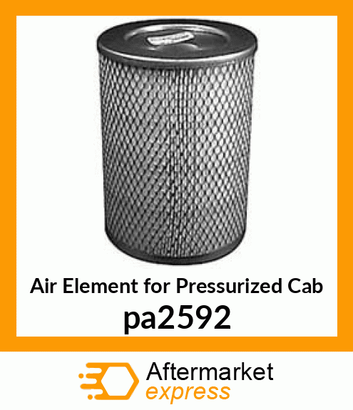 Air Element for Pressurized Cab pa2592