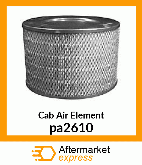Cab Air Element pa2610