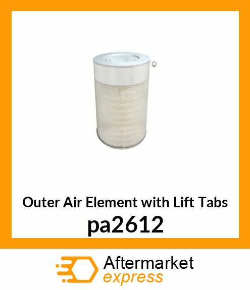 Outer Air Element with Lift Tabs pa2612