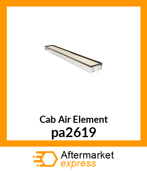 Cab Air Element pa2619