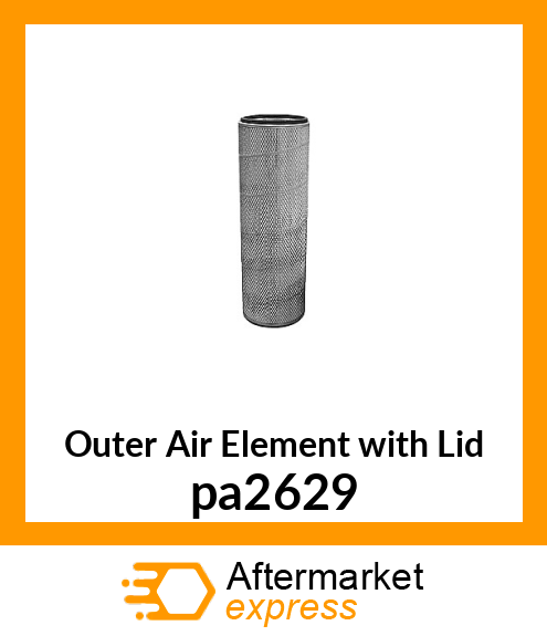 Outer Air Element with Lid pa2629