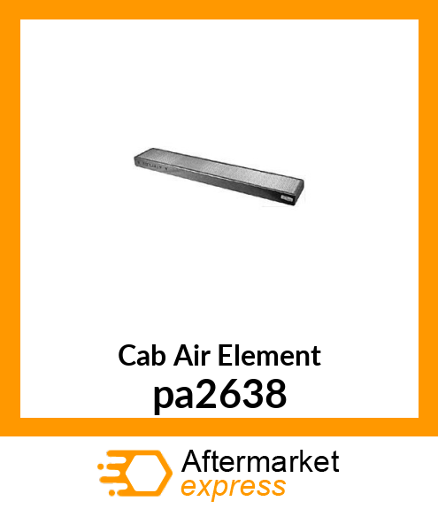 Cab Air Element pa2638