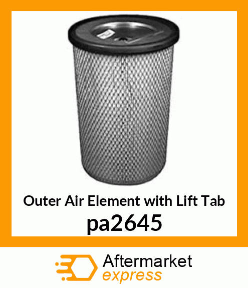 Outer Air Element with Lift Tab pa2645