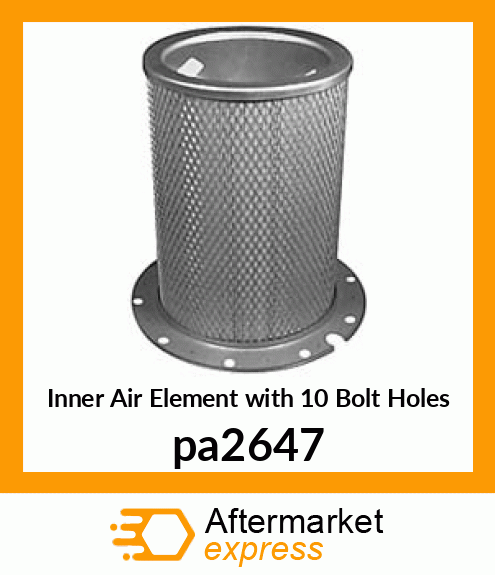 Inner Air Element with 10 Bolt Holes pa2647