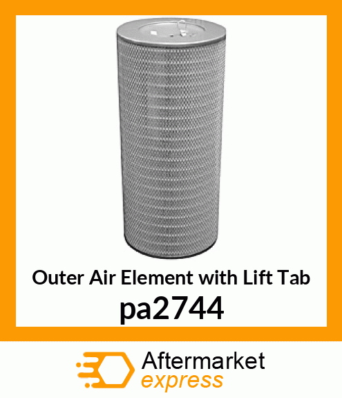 Outer Air Element with Lift Tab pa2744