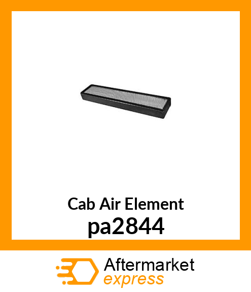 Cab Air Element pa2844