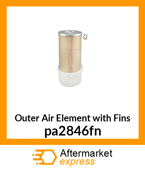 Outer Air Element with Fins pa2846fn