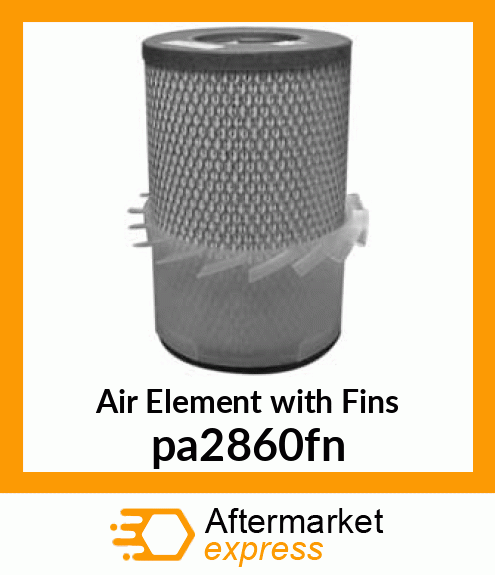 Air Element with Fins PA2860-FN