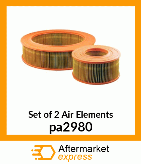 Set of 2 Air Elements pa2980