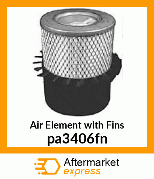 Air Element with Fins pa3406fn