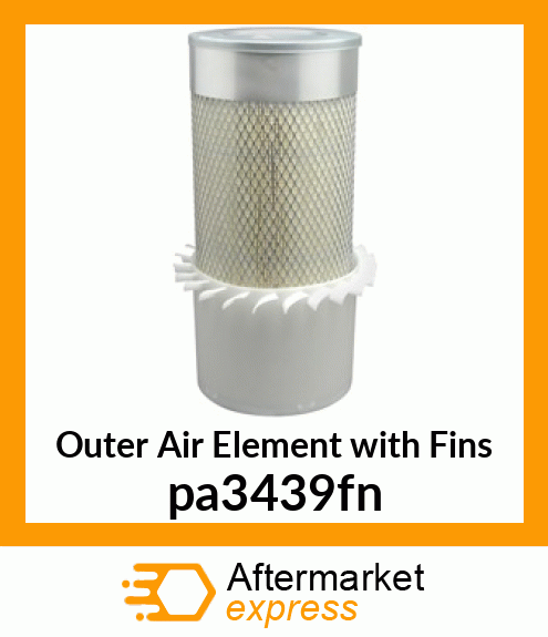 Outer Air Element with Fins pa3439fn