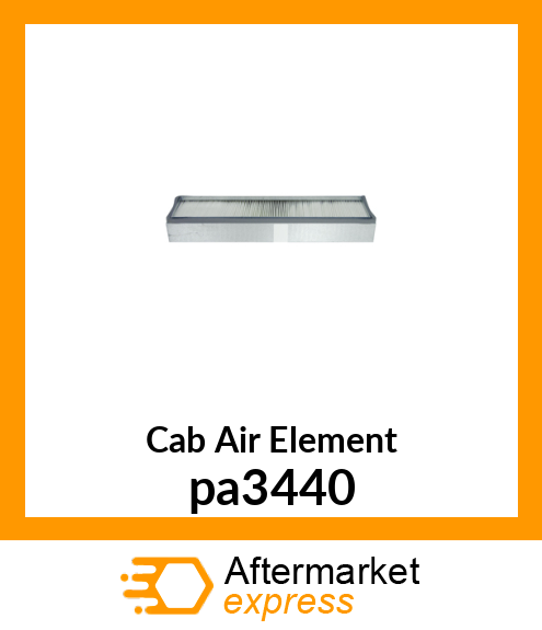 Cab Air Element pa3440
