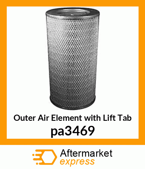 Outer Air Element with Lift Tab pa3469