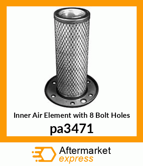 Inner Air Element with 8 Bolt Holes pa3471