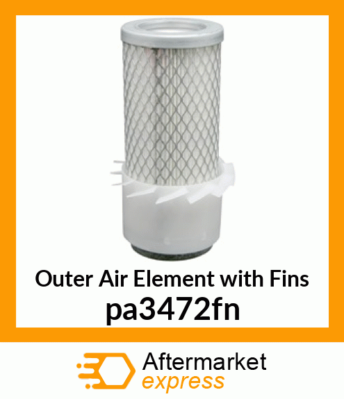 Outer Air Element with Fins pa3472fn