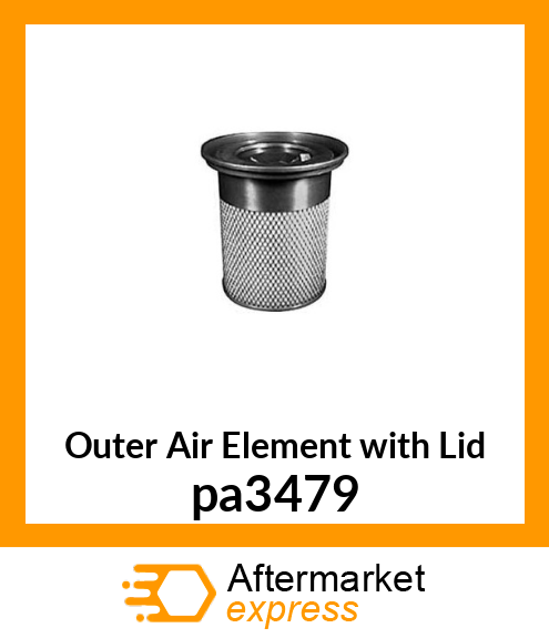 Outer Air Element with Lid pa3479