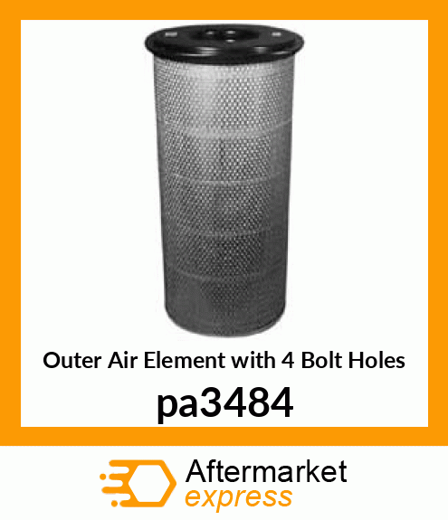 Outer Air Element with 4 Bolt Holes pa3484