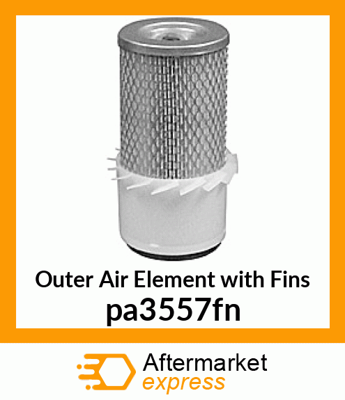 Outer Air Element with Fins pa3557fn