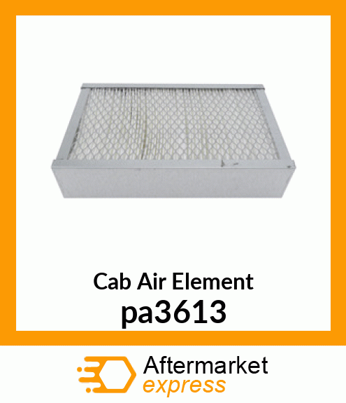 Cab Air Element pa3613