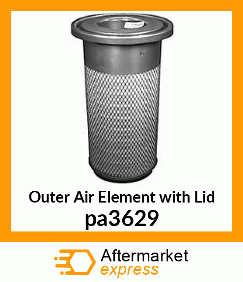 Outer Air Element with Lid pa3629