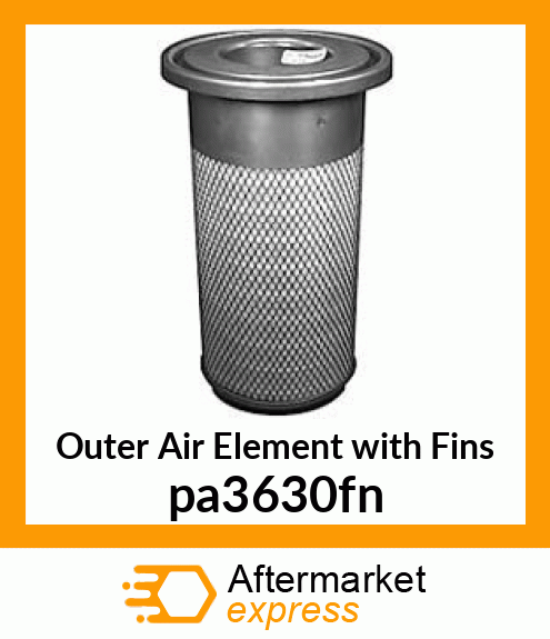 Outer Air Element with Fins pa3630fn