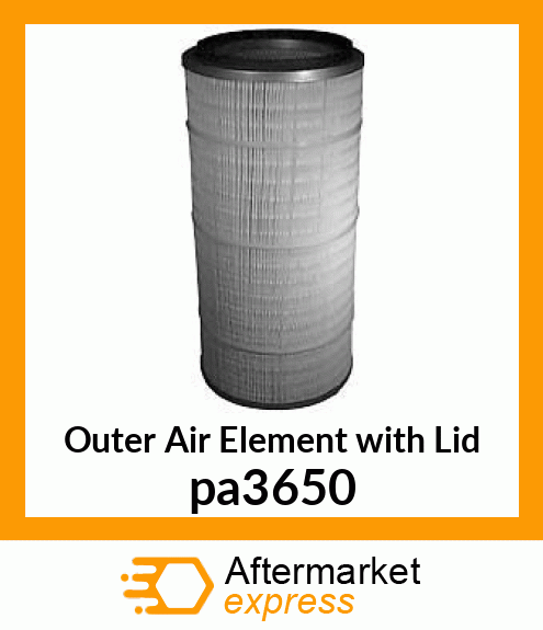 Outer Air Element with Lid pa3650