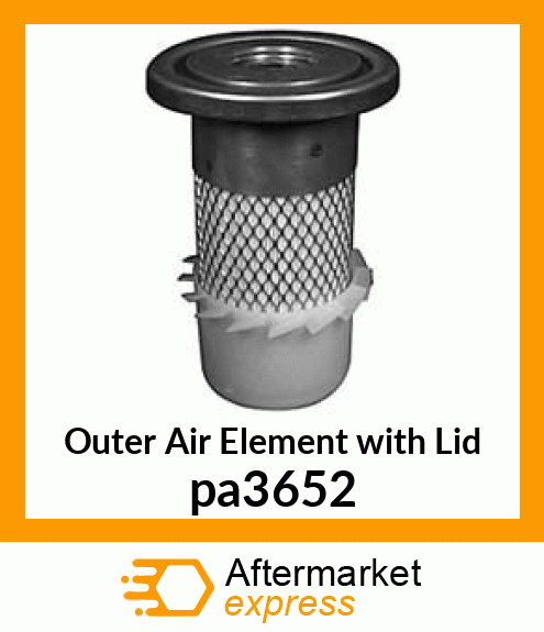 Outer Air Element with Lid pa3652