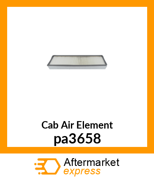Cab Air Element pa3658