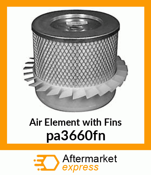 Air Element with Fins pa3660fn