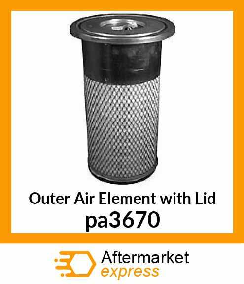 Outer Air Element with Lid pa3670