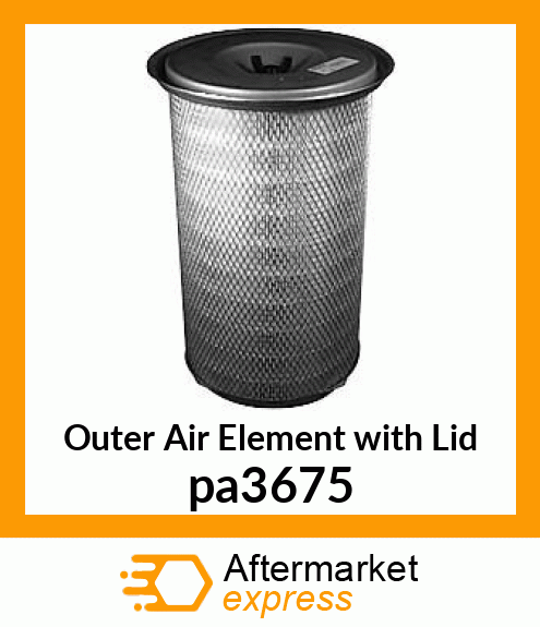 Outer Air Element with Lid pa3675