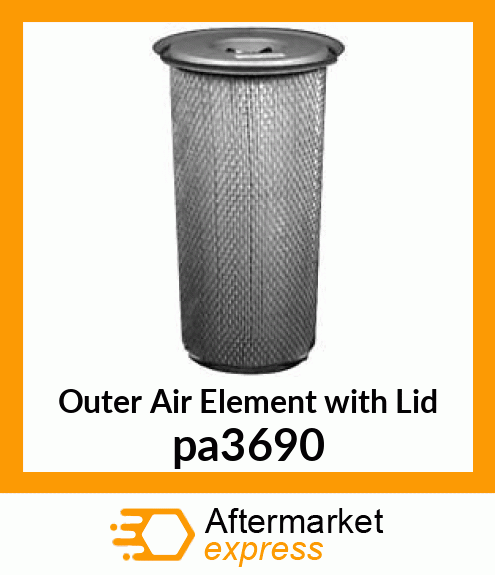 Outer Air Element with Lid pa3690