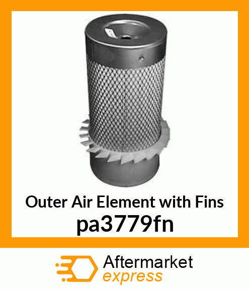 Outer Air Element with Fins PA3779-FN