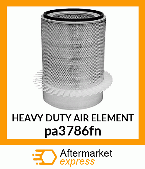 HEAVY DUTY AIR ELEMENT pa3786fn