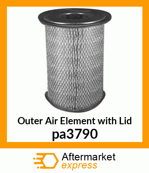 Outer Air Element with Lid pa3790