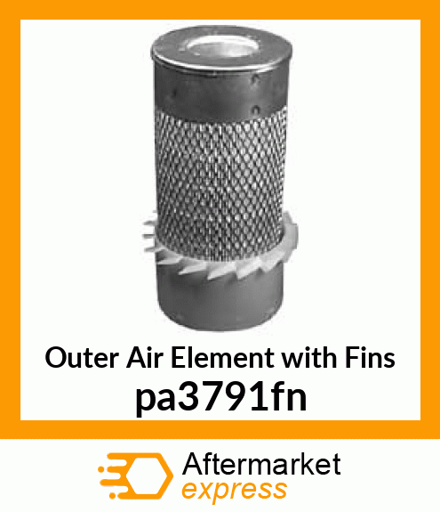Outer Air Element with Fins pa3791fn