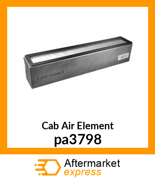 Cab Air Element pa3798