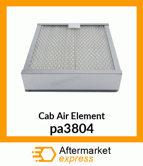 Cab Air Element pa3804