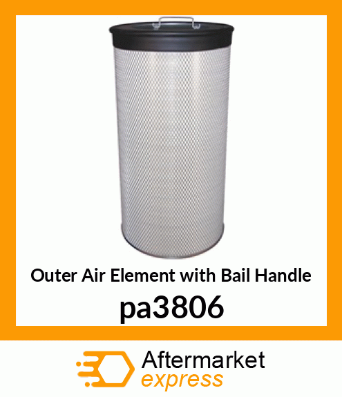 Outer Air Element with Bail Handle pa3806