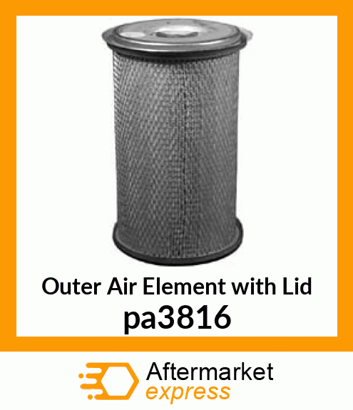 Outer Air Element with Lid pa3816
