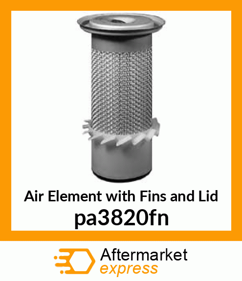 Air Element with Fins and Lid pa3820fn